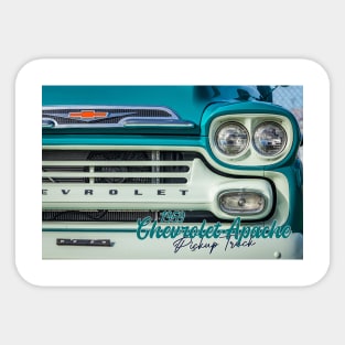1959 Chevrolet Apache Pickup Truck Sticker